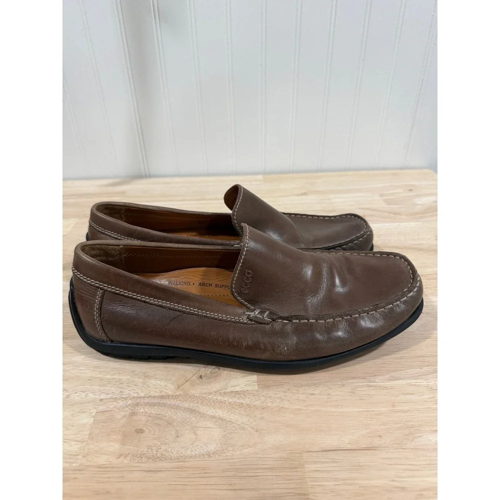 Ecco brown leather